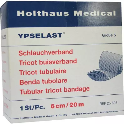 SCHLAUCHVERBAND Ypselast Gr.5 20 m blanc, 1 pc
