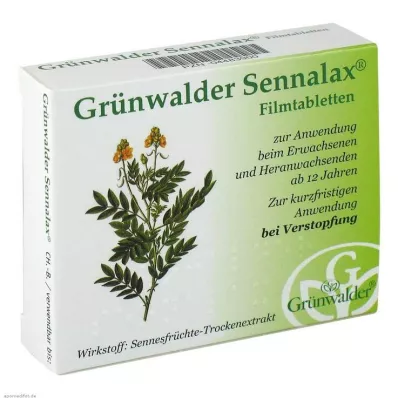 Comprimés pelliculés Grünwalder Sennalax, 30 pc Comprimés pelliculés Grünwalder Sennalax, 30 pc