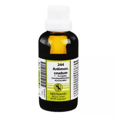 ANTIMONIUM CRUDUM Complexe F n° 244 Dilution, 50 ml