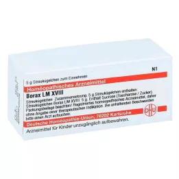 BORAX LM XVIII Globules, 5 g