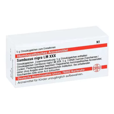 SAMBUCUS NIGRA LM XXX Globules, 5 g
