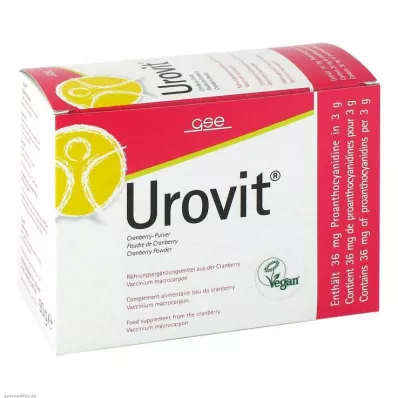 GSE Urovit poudre de cranberry, 30X3 g