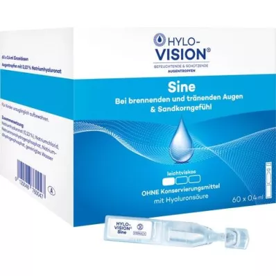 HYLO-VISION sine pipettes monodose, 60X0.4 ml