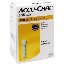 ACCU-CHEK Lancettes Softclix, 200 pièces
