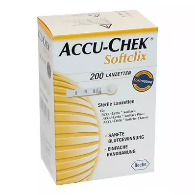 ACCU-CHEK Lancettes Softclix, 200 pièces
