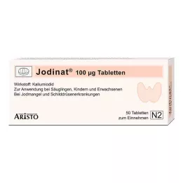 JODINAT Comprimés de 100 μg, 50 unités