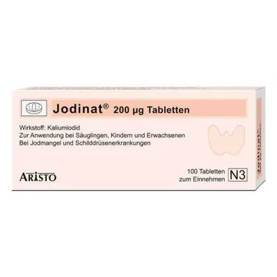 JODINAT Comprimés de 200 μg, 100 unités