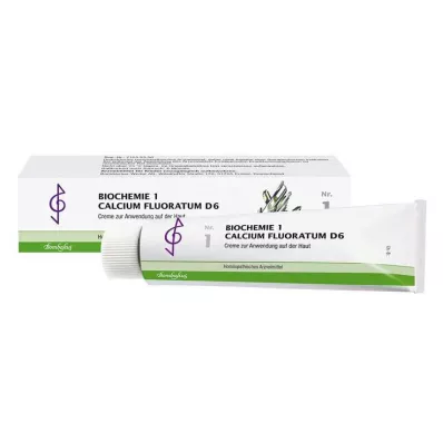 Biochimie 1 Calcium fluoratum D 6 crème, 100 ml
