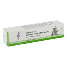 BIOCHEMIE 9 Natrium phosphoricum D 6 crème, 100 ml