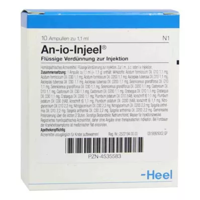 Ampoules An-io Injeel (10 pièces)