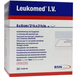 LEUKOMED Pansement I.V., 50 pièces