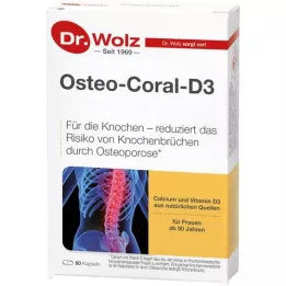 OSTEO CORAL Capsules D3 Dr.Wolz, 60 pièces