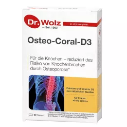 OSTEO CORAL Capsules D3 Dr.Wolz, 60 pièces