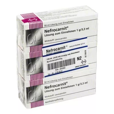 Solution buvable de néfrocarnit, 150 ml Solution buvable de néfrocarnit, 150 ml