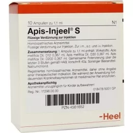 APIS INJEEL Ampoules S, 10 pces