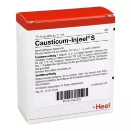 CAUSTICUM INJEEL Ampoules S, 10 pces