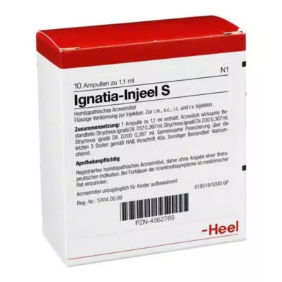 IGNATIA INJEEL Ampoules S, 10 pces