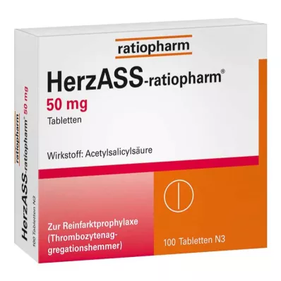 HERZASS-comprimés ratiopharm 50 mg, 100 pc