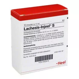LACHESIS INJEEL Ampoules S, 10 pces