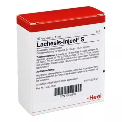 Ampoules Lachesis Injeel S, 10 pc