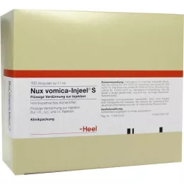 NUX VOMICA INJEEL Ampoules S, 100 pièces