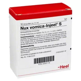 NUX VOMICA INJEEL Ampoules S, 10 pces
