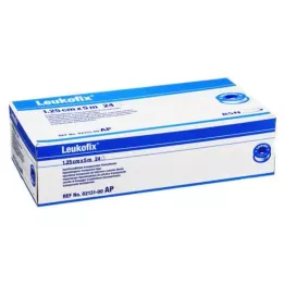 LEUKOFIX Pansement 1,25 cmx5 m, 24 pces