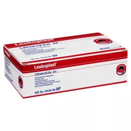LEUKOPLAST 1,25 cmx9,2 m, 24 pces