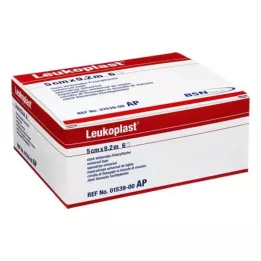 LEUKOPLAST 5 cmx9,2 m, 6 pces