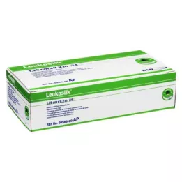LEUKOSILK 1,25 cmx9,2 m, 24 pces