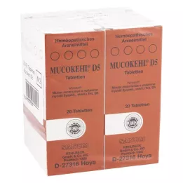 MUCOKEHL Comprimés D 5, 10X20 St