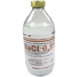 ISOTONISCHE Solution saline 0,9% Bernburg Inf.-L.Glas, 500 ml