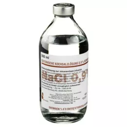 ISOTONISCHE Solution saline 0,9% Bernburg Inf.-L.Glas, 500 ml