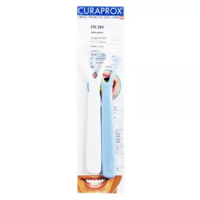 CURAPROX CTC 203 Cure-langue sous blister, 2 pces