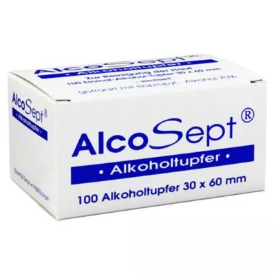 ALKOHOLTUPFER Alcosept, 100 pièces