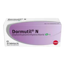 DORMUTIL N comprimés, 20 pcs