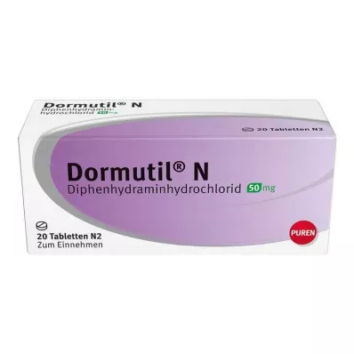 DORMUTIL N comprimés, 20 pcs DORMUTIL N comprimés, 20 pcs