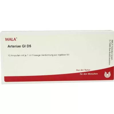 ARTERIAE GL D 5 ampoules, 10X1 ml