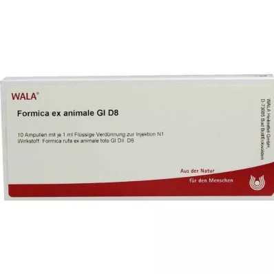 Formica ex animale GL D 8 ampoules, 10X1 ml Formica ex animale GL D 8 ampoules, 10X1 ml