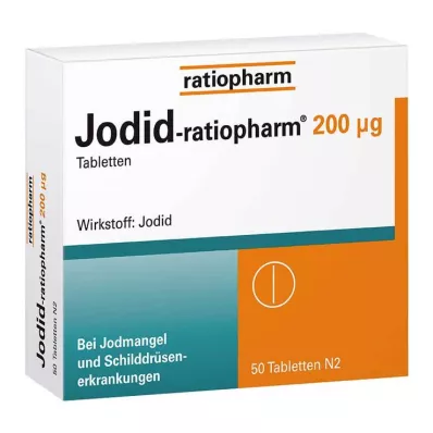 JODID-comprimés ratiopharm 200 μg, 50 pc JODID-comprimés ratiopharm 200 μg, 50 pc