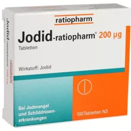 JODID-comprimés ratiopharm 200 μg, 100 pc