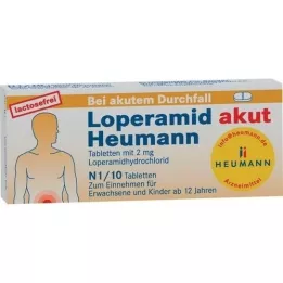 LOPERAMID comprimés akut Heumann, 10 pc