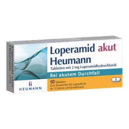 LOPERAMID comprimés akut Heumann, 10 pc