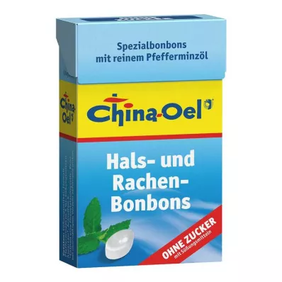 CHINA ÖL Pastilles pour la gorge et la toux sans sucre, 40 g CHINA ÖL Pastilles pour la gorge et la toux sans sucre, 40 g