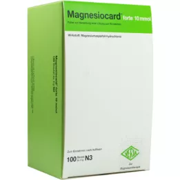 MAGNESIOCARD forte 10 mmol Plv. pour la fabrication dune solution à administrer, 100 pcs