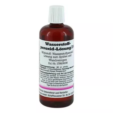 WASSERSTOFFPEROXID Solution 3%, 100 ml