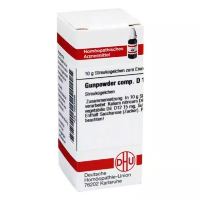 GUNPOWDER comp.D 12 globules, 10 g