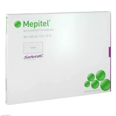 MEPITEL Pansement filet silicone 20x30 cm stérile, 5 pces