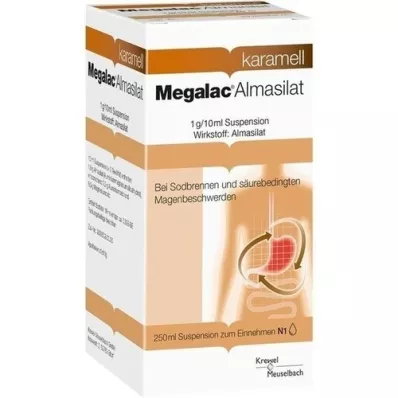 MEGALAC Suspension dalmasilate, 250 ml