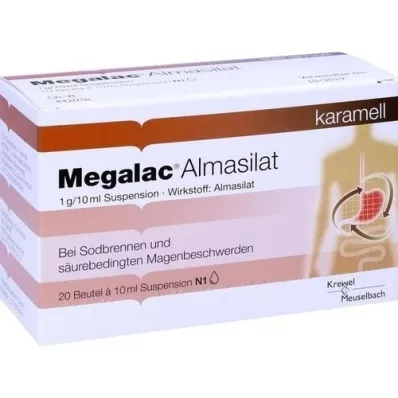 MEGALAC Suspension dalmasilate, 20X10 ml